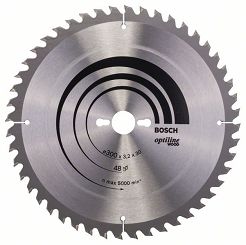 Tarcza pilarska 300/30mm Optiline Wood BOSCH (48 zębów)