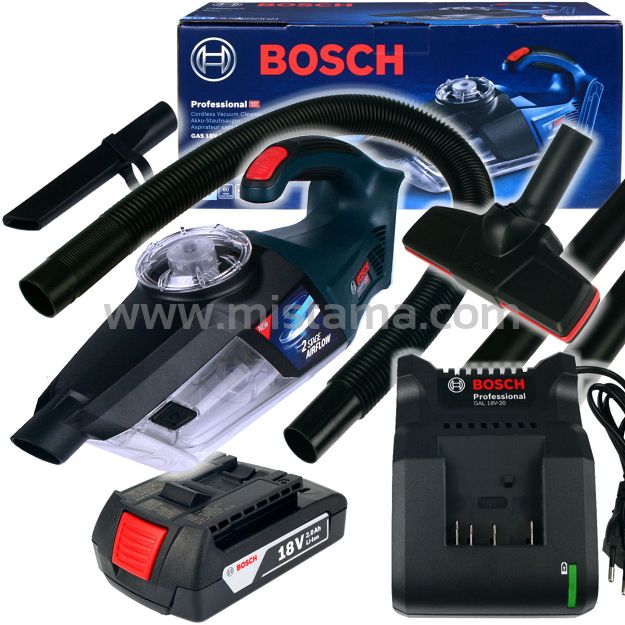Odkurzacz akumulatorowy GAS 18V-1 BOSCH 1x2,0Ah
