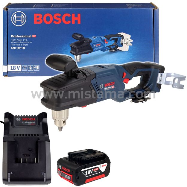 Wiertarka kątowa 18V 100Nm GRD 18V-127 BOSCH 1x5,0Ah
