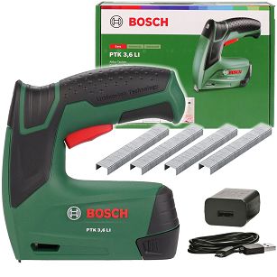 Zszywacz akumulatorowy 3,6V PTK 3,6 LI BOSCH + 1000 zszywek