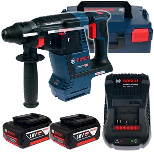 Młotowiertarka GBH 18V-26 BOSCH 2x5,0Ah L-BOXX