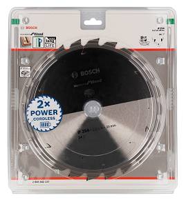 Tarcza pilarska 254/30mm Standard for Wood BOSCH (24 zęby) do pilarek aku