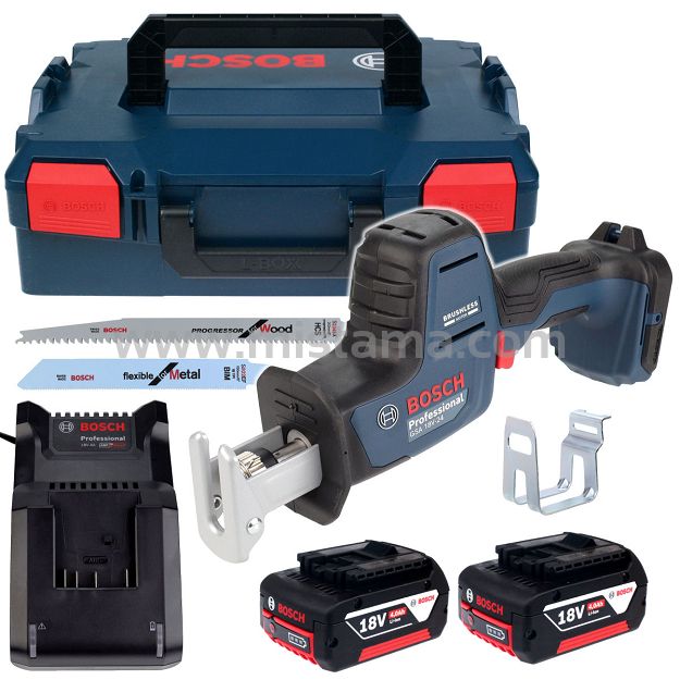 Piła szablasta 18V GSA 18V-24 BOSCH L-BOXX 2x4,0Ah