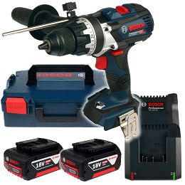 Wkrętarka GSR 18V-110 C BOSCH 2x4,0Ah L-BOXX