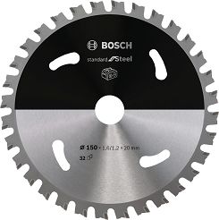 Tarcza pilarska 150/20 mm Standard for Steel BOSCH (32 zęby)