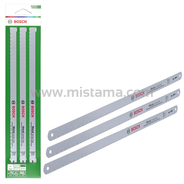 Brzeszczot 300mm, 24 TPI do piły ramowej BOSCH 3 szt.
