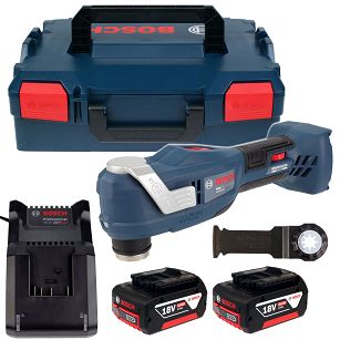 Narzędzie wielofunkcyjne GOP 18V-30 BOSCH L-BOXX 2x5,0Ah