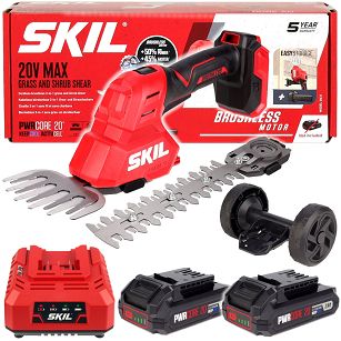 Nożyce do trawy i krzewów 20V 0631 SKIL 2x2,0Ah