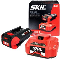 Ładowarka 40V 4120 AUTO PWRJUMP + akumulator 40V 4102 2,5Ah SKIL