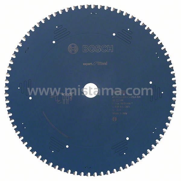 Tarcza pilarska 305/25,4mm Expert for Steel BOSCH (80 zębów)