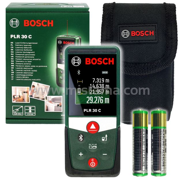 Dalmierz laserowy PLR 30 C BOSCH Bluetooth