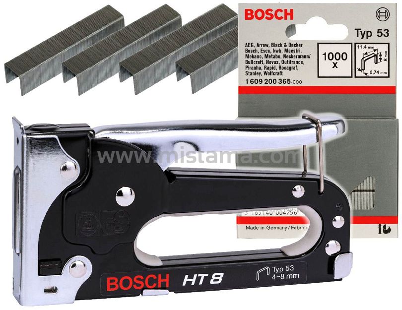 Zszywacz ręczny HT8 BOSCH + 1000 zszywek
