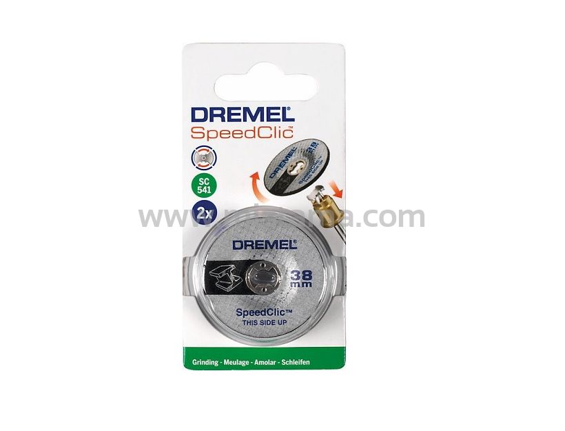 Ściernica 38mm SC541 EZ SpeedClic DREMEL (2 sztuki)