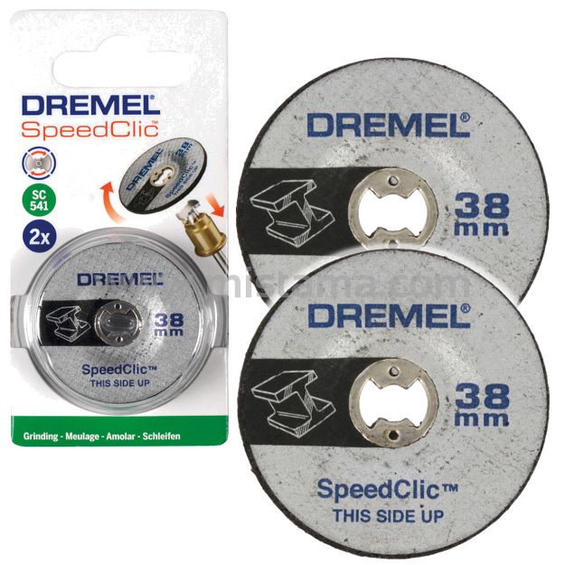Ściernica 38mm SC541 EZ SpeedClic DREMEL (2 sztuki)