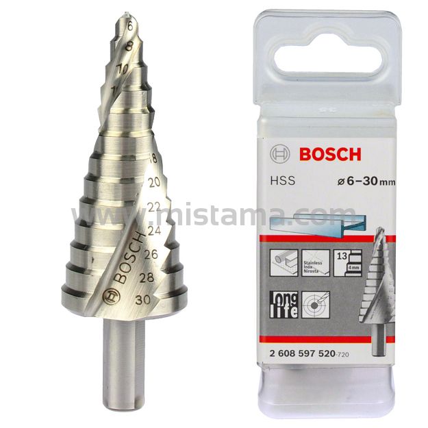 Wiertło stopniowe 6-30 mm HSS BOSCH