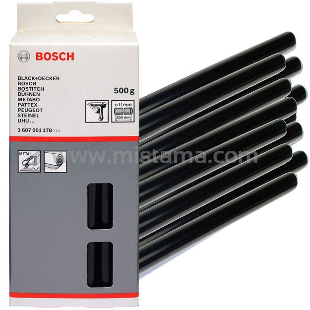 Klej 11x200mm 500g BOSCH (czarny)