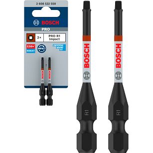 Klinga bit ROBERTSON R1 55 mm IMPACT BOSCH PRO zestaw 2 szt.