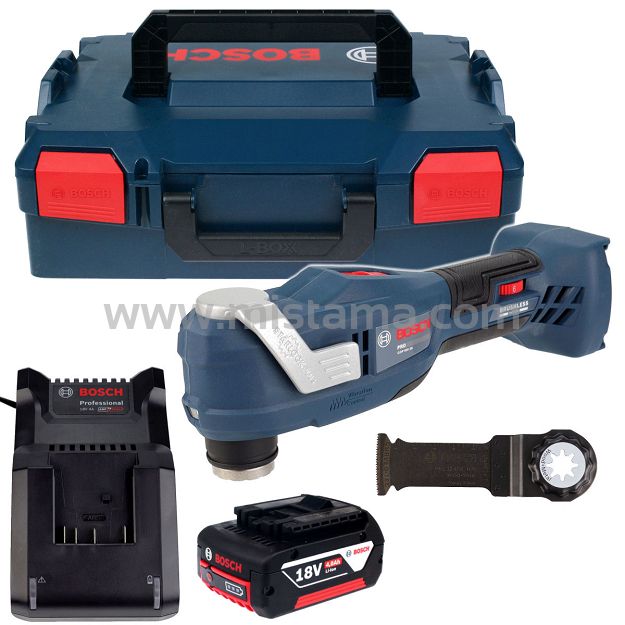 Narzędzie wielofunkcyjne GOP 18V-30 BOSCH L-BOXX 1x4,0Ah