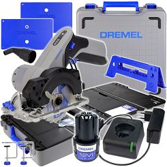 Pilarka tarczowa CS12V-S1C DREMEL BLUEPRINT + walizka stół roboczy
