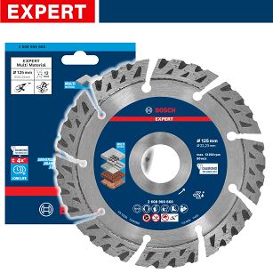 Tarcza diamentowa 125 mm BOSCH EXPERT (beton zbrojony, cegła, kamień)