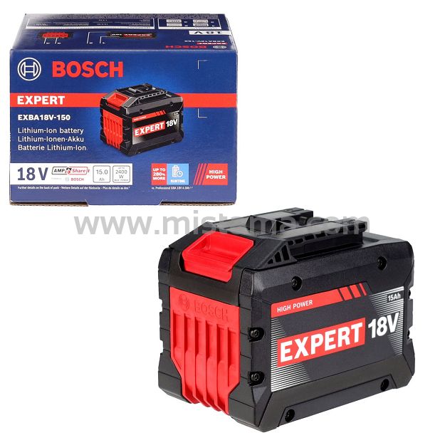 Akumulator EXBA 18V-150 18V 15,0Ah BOSCH EXPERT (litowo-jonowy)