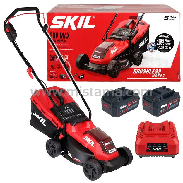 Kosiarka akumulatorowa 32cm 20V 0125 SKIL 2x4,0Ah