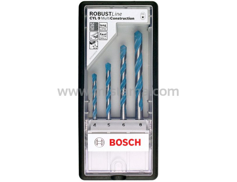 Zestaw 4 wierteł MULTI do wszystkiego BOSCH