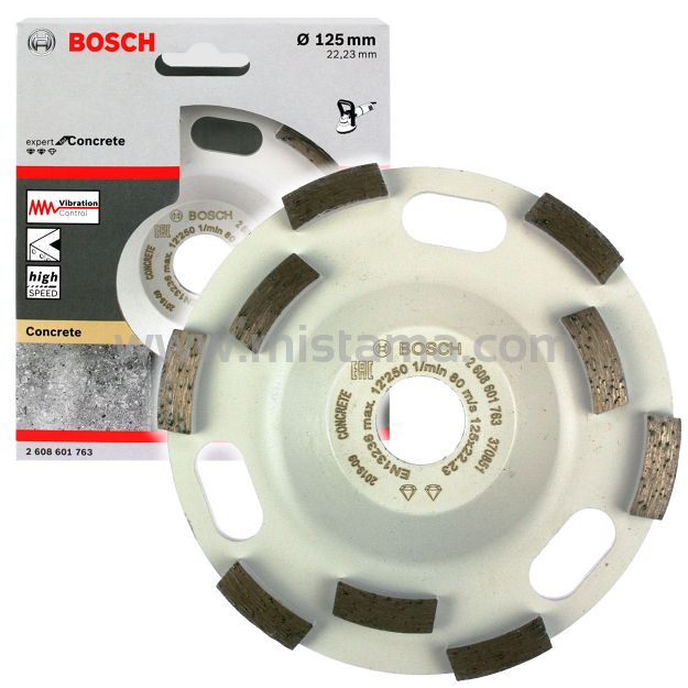 Diamentowa tarcza garnkowa 125mm BOSCH (Expert for Concrete)