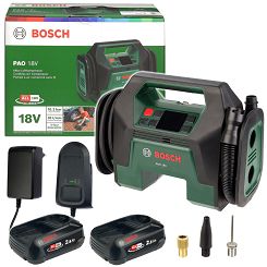 Sprężarki kompresor pompka akumulatorowa PAO 18V BOSCH 2x2,5Ah