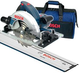 Pilarka tarczowa GKS 65 GCE BOSCH + torba + szyna FSN 1600