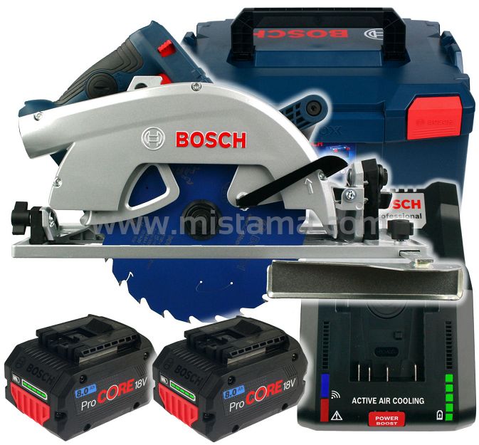 Pilarka tarczowa GKS 18V-68 GC BOSCH BITURBO 2x8,0Ah L-BOXX