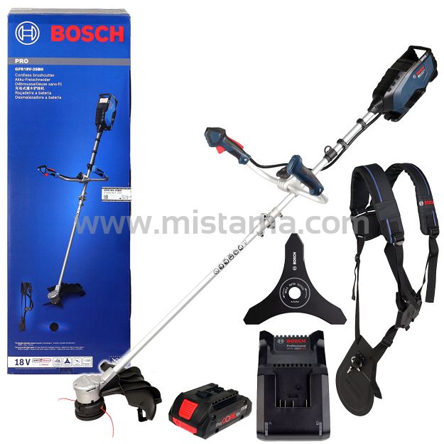 Kosa akumulatorowa 18V GFR 18V-25 BH BOSCH 1x4,0Ah + szelki