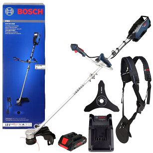 Kosa akumulatorowa 18V GFR 18V-25 BH BOSCH 1x4,0Ah + szelki