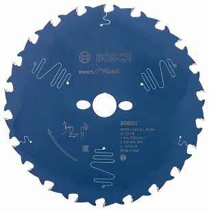 Tarcza pilarska 254/30mm Expert for Wood BOSCH (22 zęby)