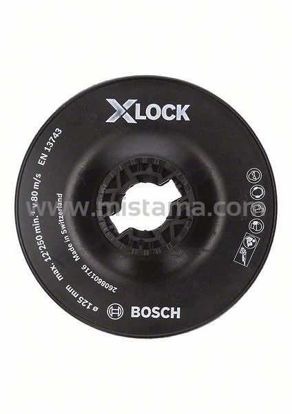 Talerz oporowy twardy 125mm X-LOCK BOSCH
