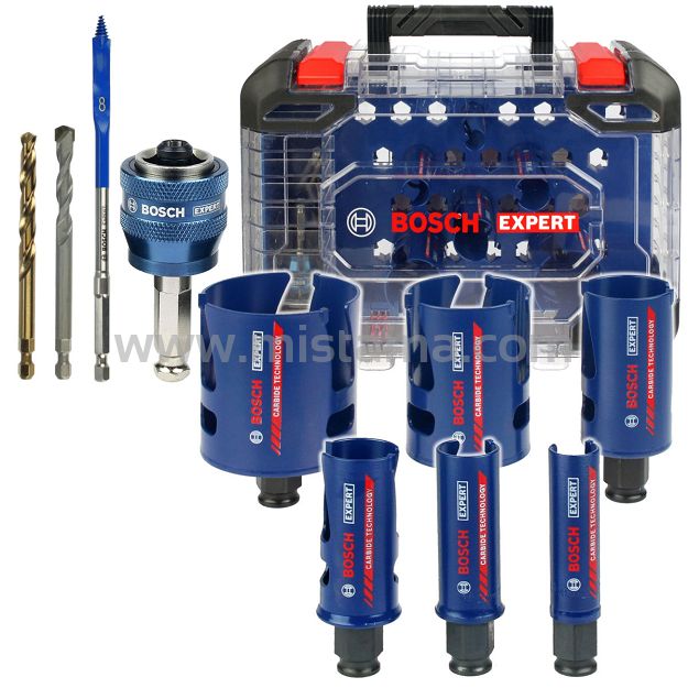 Zestaw 6 pił otwornic Construction Material BOSCH EXPERT