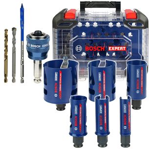 Zestaw 6 pił otwornic Construction Material BOSCH EXPERT