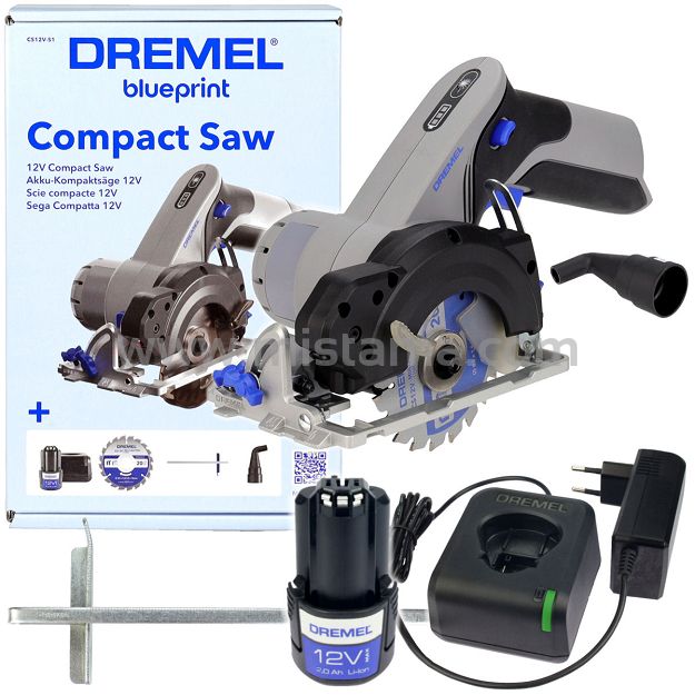 Pilarka tarczowa CS12V-S1 DREMEL BLUEPRINT 1x2,0Ah