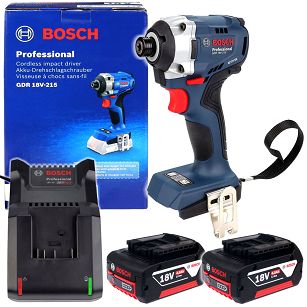 Klucz udarowy 18V 215 Nm GDR 18V-215 BOSCH 2x4,0Ah