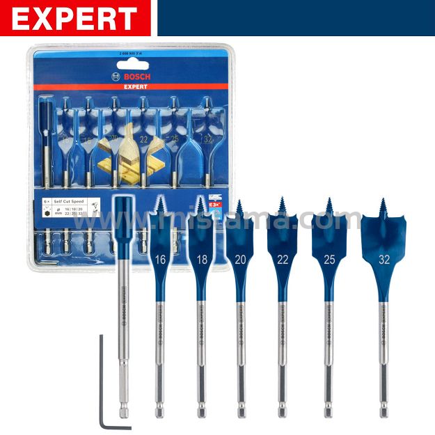 Zestaw 6 wierteł do drewna Self Cut Speed BOSCH EXPERT