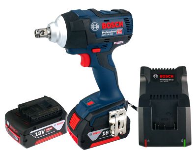 Klucz udarowy GDS 18V-300 BOSCH 2x5,0Ah