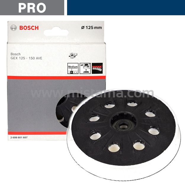 Talerz szlifierski 125mm średni GEX 125-150 AVE BOSCH PRO