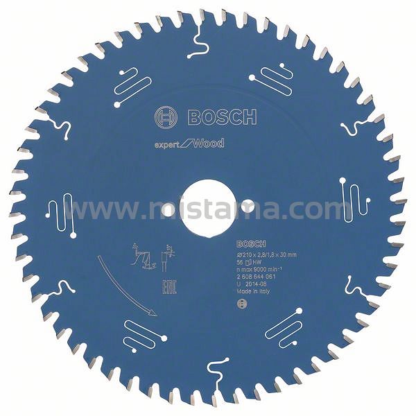 Tarcza pilarska 210/30mm Expert for Wood BOSCH (56 zębów)