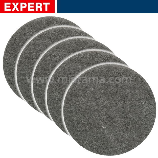 Filcowa tarcza do metalu, inox, lakierów 150mm N880 gr.800 BOSCH EXPERT - 5 szt.