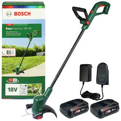 Podkaszarka akumulatorowa 26 cm EASYGRASSCUT 18V-26 2x2,5Ah BOSCH
