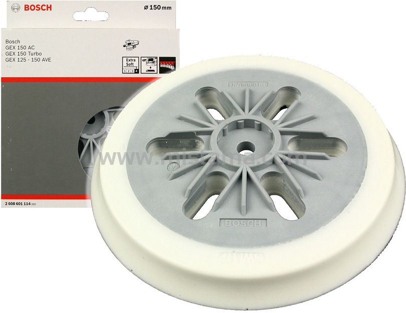 Talerz szlifierski 150 mm PROF (miękki) BOSCH do GEX 150 AC