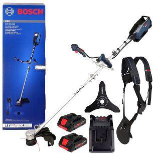 Kosa akumulatorowa 18V GFR 18V-25 BH BOSCH 2x4,0Ah + szelki