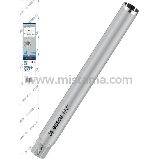 Korona diamentowa 52mm 1 1/4'' UNC Core Cutter Wet BOSCH PRO