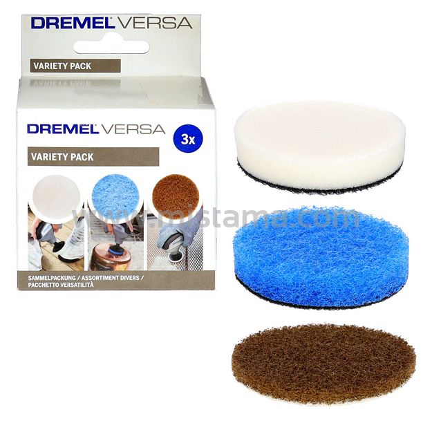 Zestaw 3 padów do Dremel Versa 