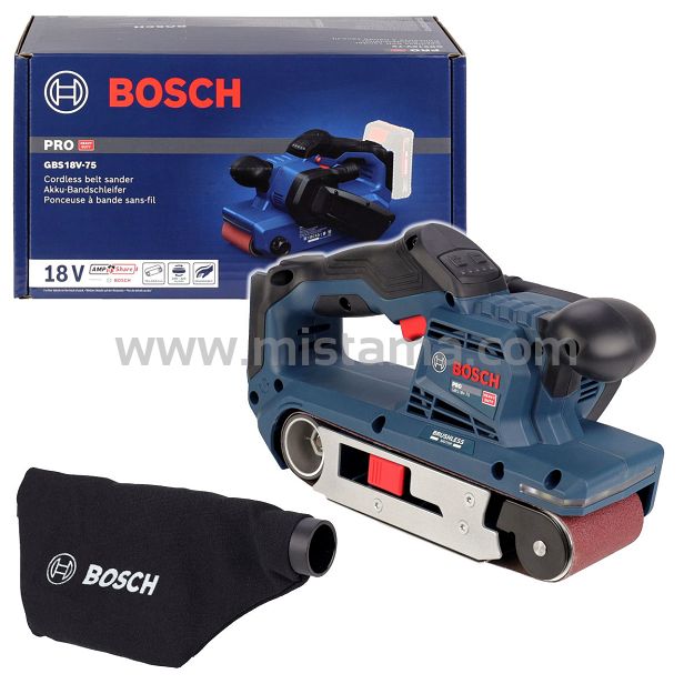 Szlifierka taśmowa GBS 18V-75 BOSCH (korpus)